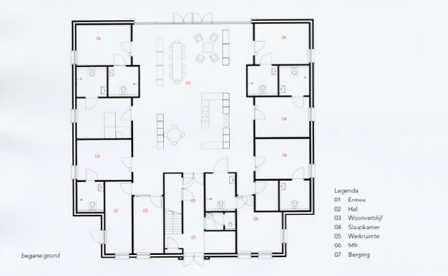 de Koning Creaties - omgevingsvormgevers - QuickScan - Plattegrond